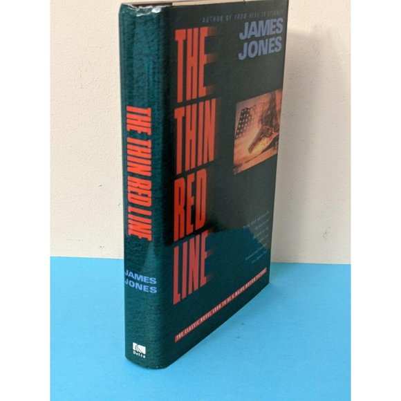 HC/DJ Book - The Thin Red Line by James Jones 1991 WWII Army Rare! - Picture 3 of 4